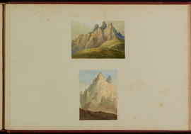 View from the bridge in Primiero; unidentified mountain