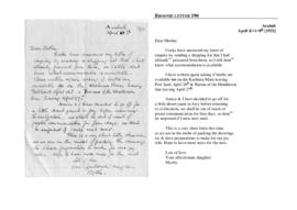 Broome letter 190