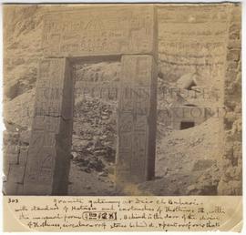 [303] Granite gateway at Deir el Bahari.