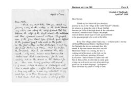 Broome letter 285