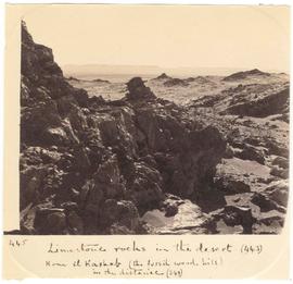 [445] Limestone rocks in the desert (443)