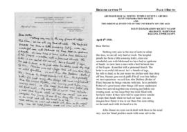 Broome letter 77