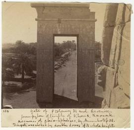 [184] Gate of Ptolemy III and Berenice.
