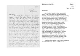 Broome letter 231