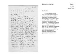 Broome letter 265