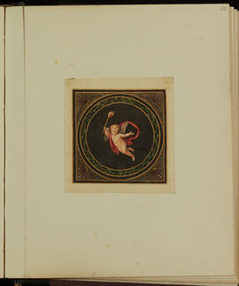 Cherub with torch