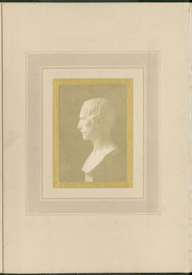 Photograph - portrait bust of E. W. Lane