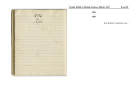 Petrie Journal 1894 to 1895 (Tukh (Nubt), Ballas and Naqada)