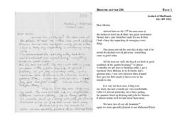 Broome letter 238