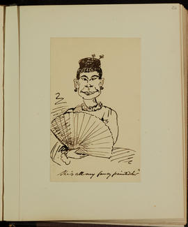 Drawing of woman