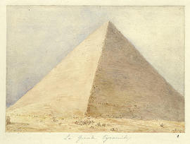 Hector Horeau Watercolour - Giza