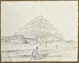 George A. Hoskins Drawing - Saqqara