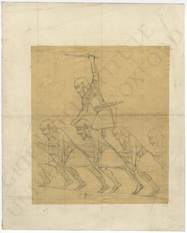 Iraq. Nineveh. South-West Palace of Sennacherib. Court VI. Relief depicting men pulling ropes, c....