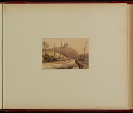 The traders' landing place at Aswan