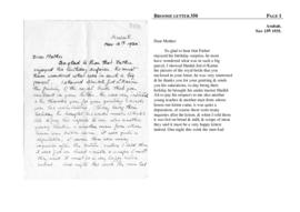 Broome letter 350